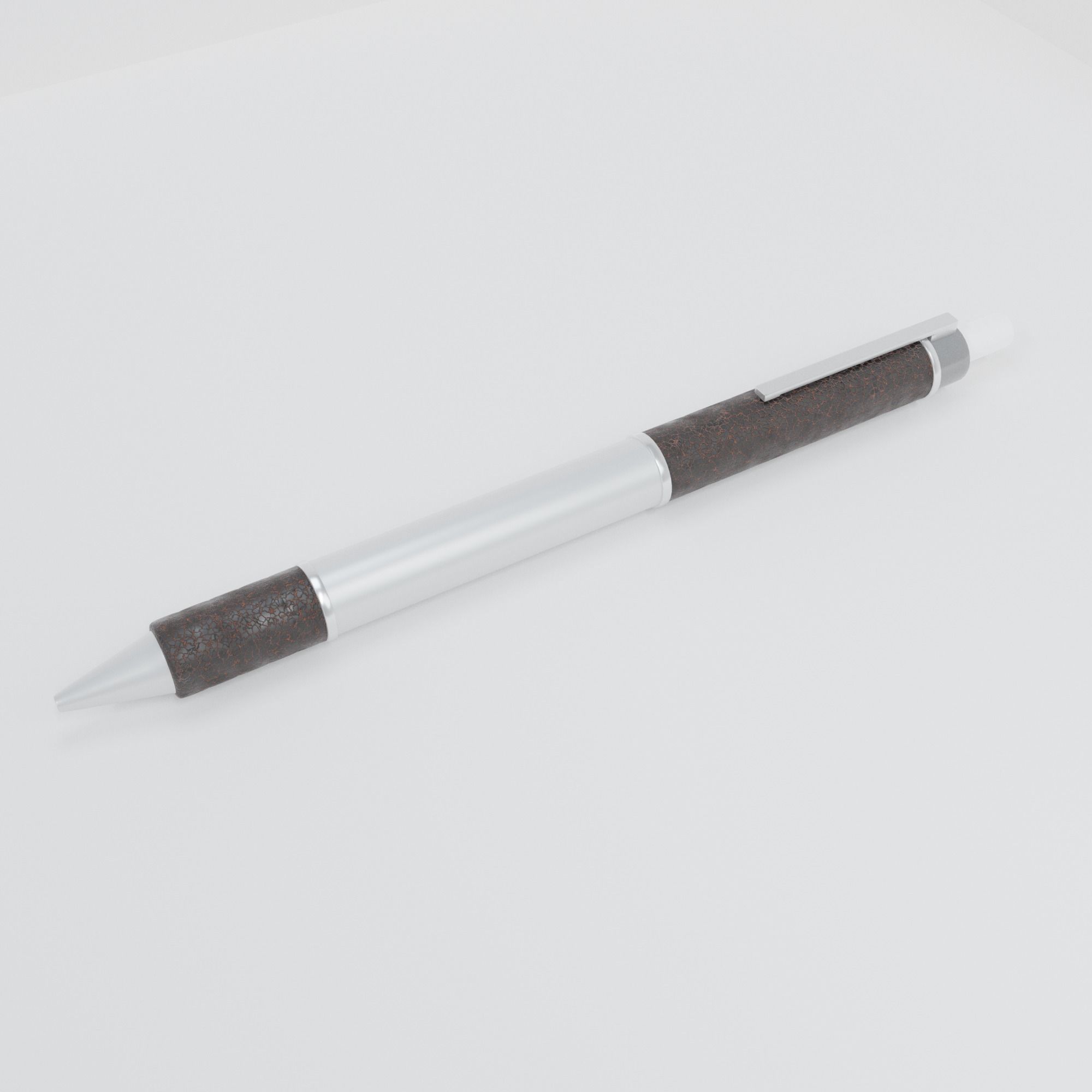 Retractable Pen Model 3D model_2