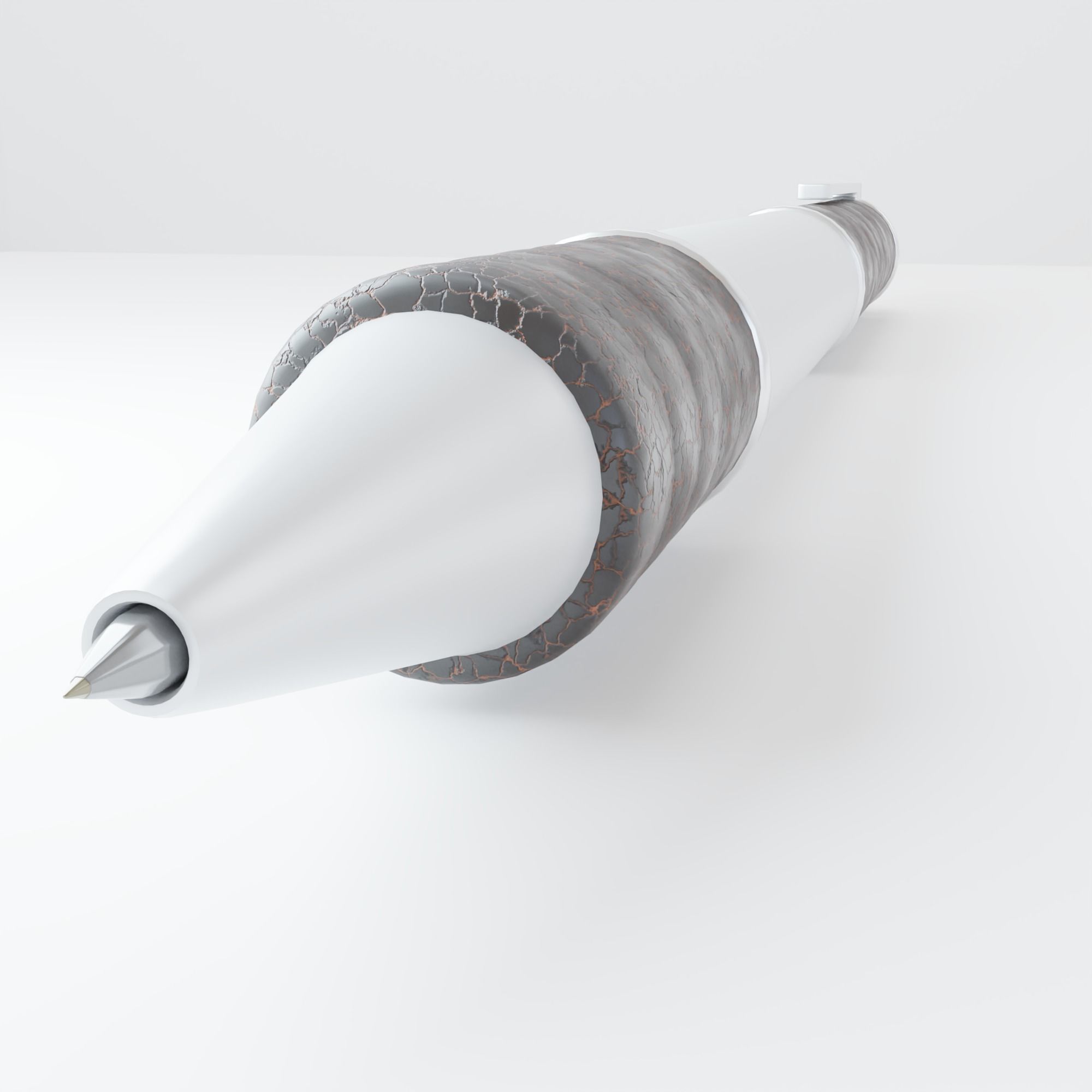 Retractable Pen Model 3D model_11