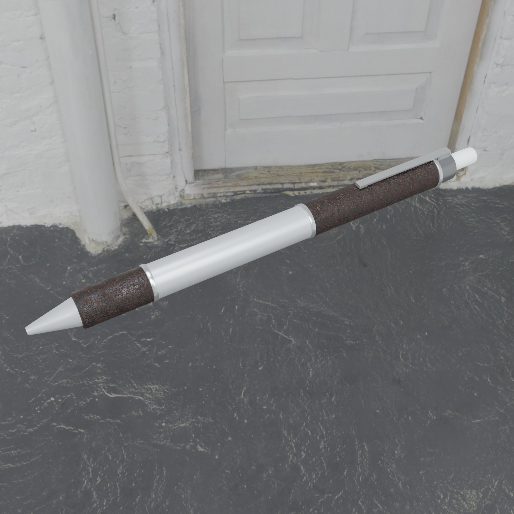 Retractable Pen Model 3D model_3