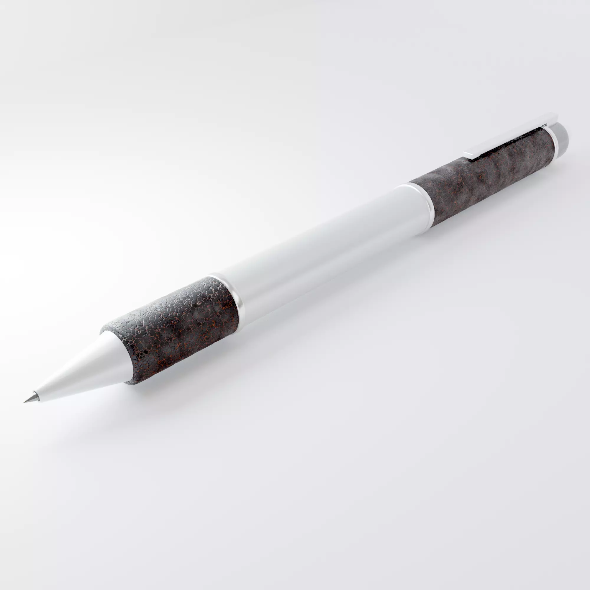 Retractable Pen Model 3D model_0