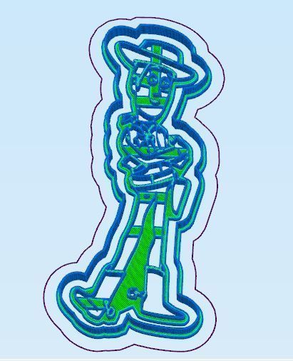 Toy Story Cookie Cutter Set 3D print model_8