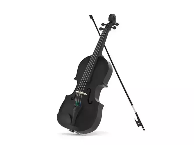 Violin 3D model
