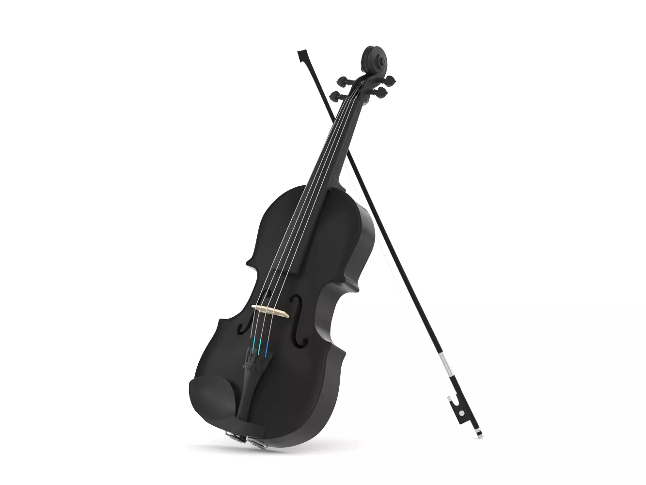 Violin 3D model_0