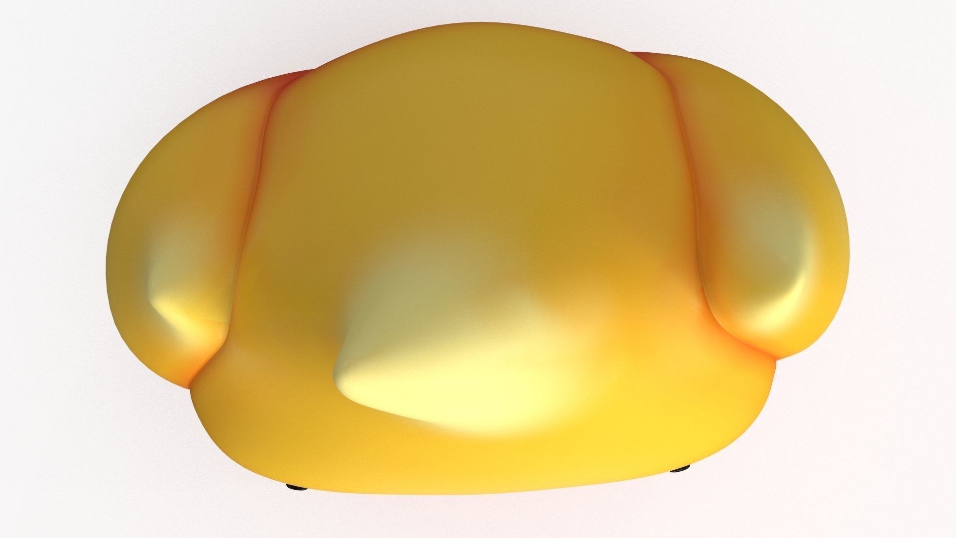 Cartoon Kawaii Flame Low-poly 3D model_15