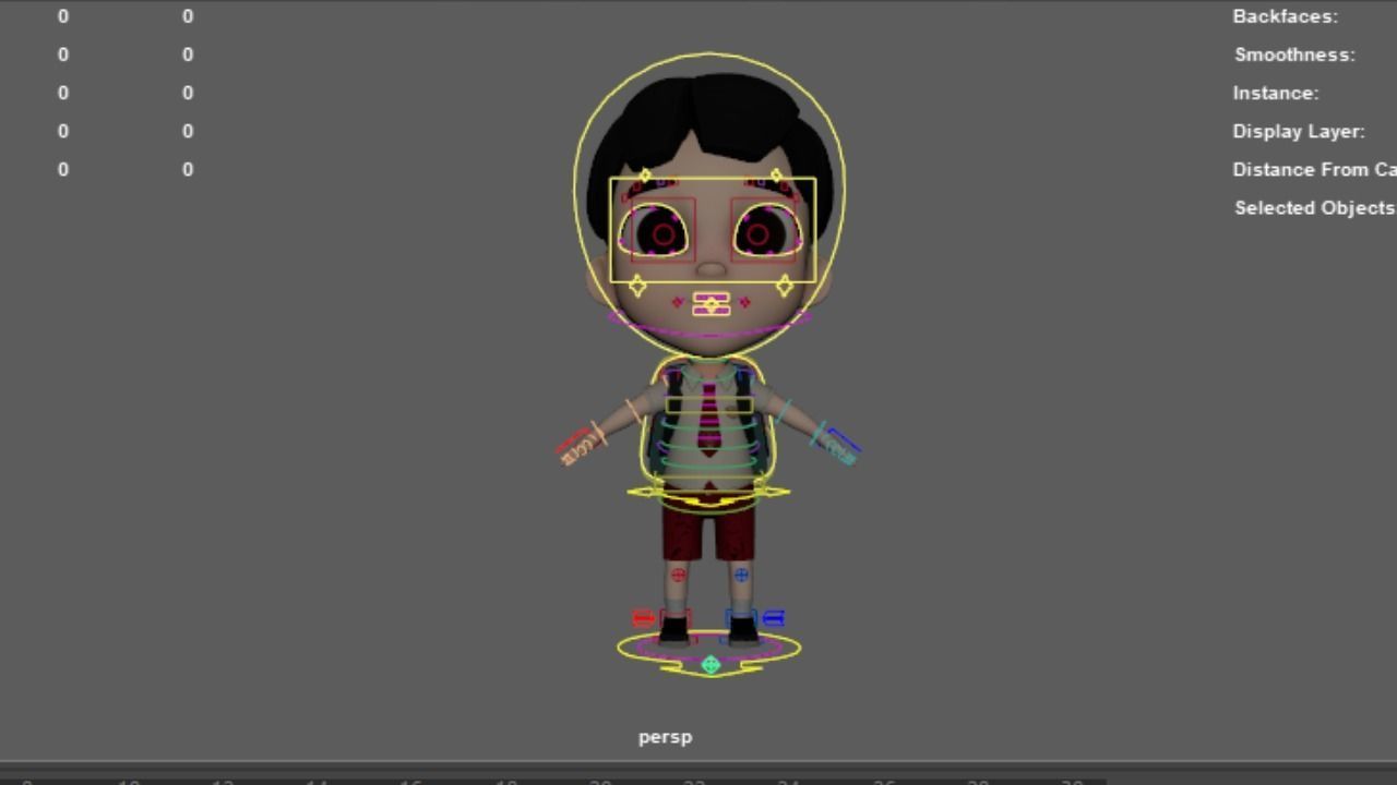 SCHOOL KID 3D model_1