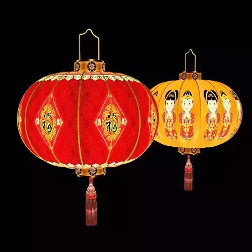 Chinese red lantern 