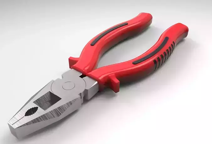 Pliers 3D model 3D print model