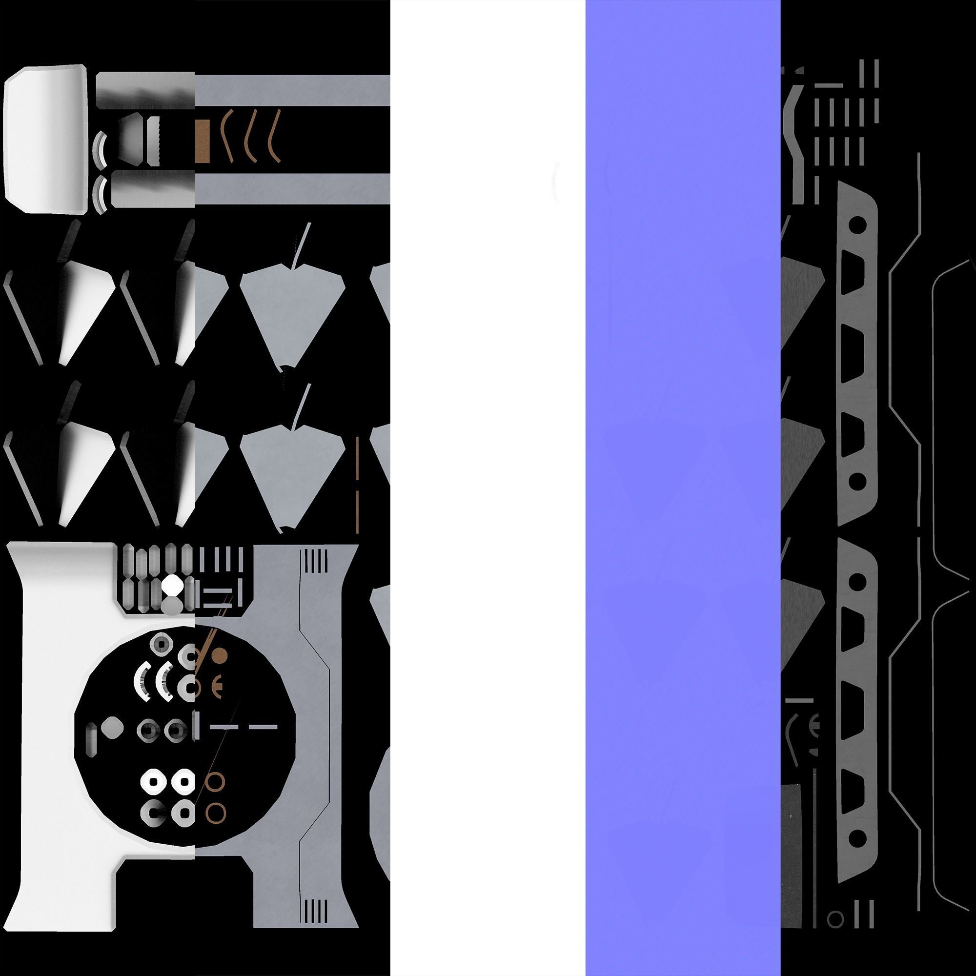 Sci Fi Vents 3D model_17