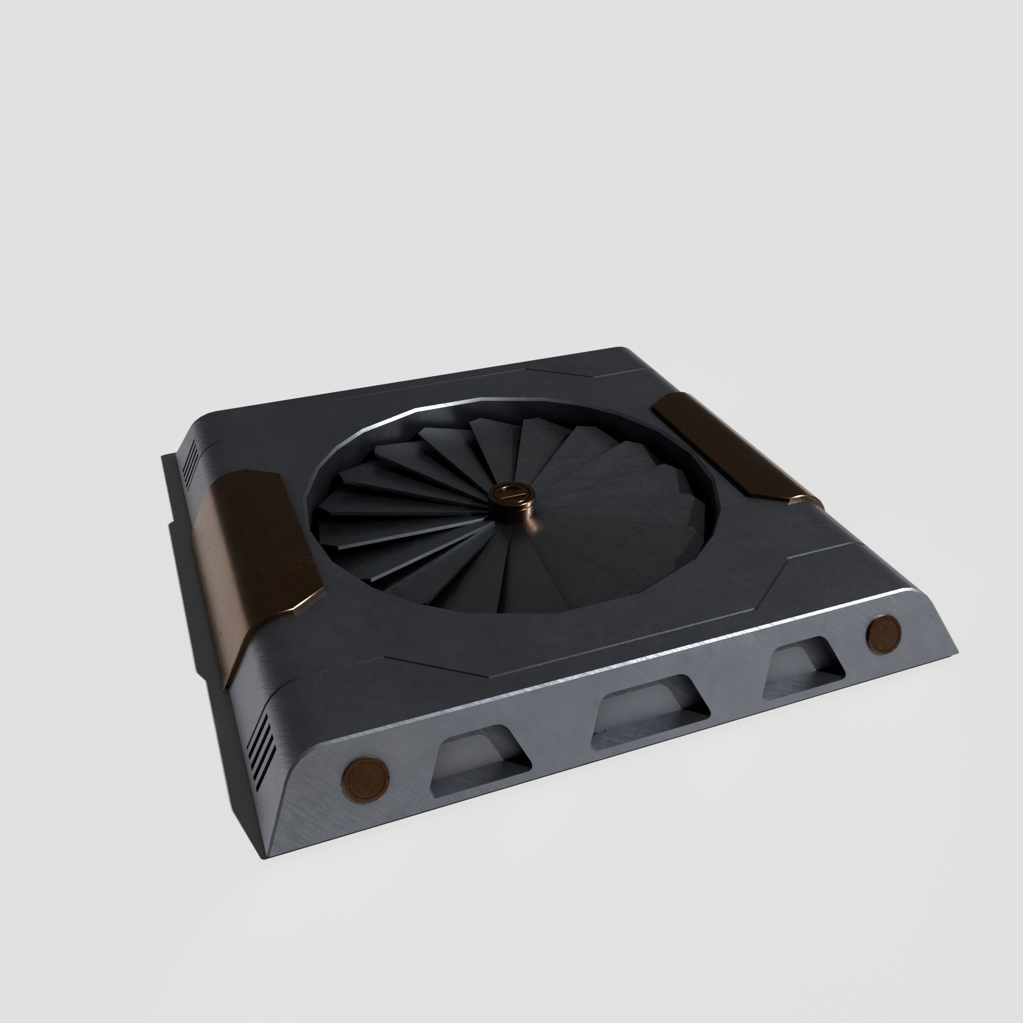 Sci Fi Vents 3D model_6