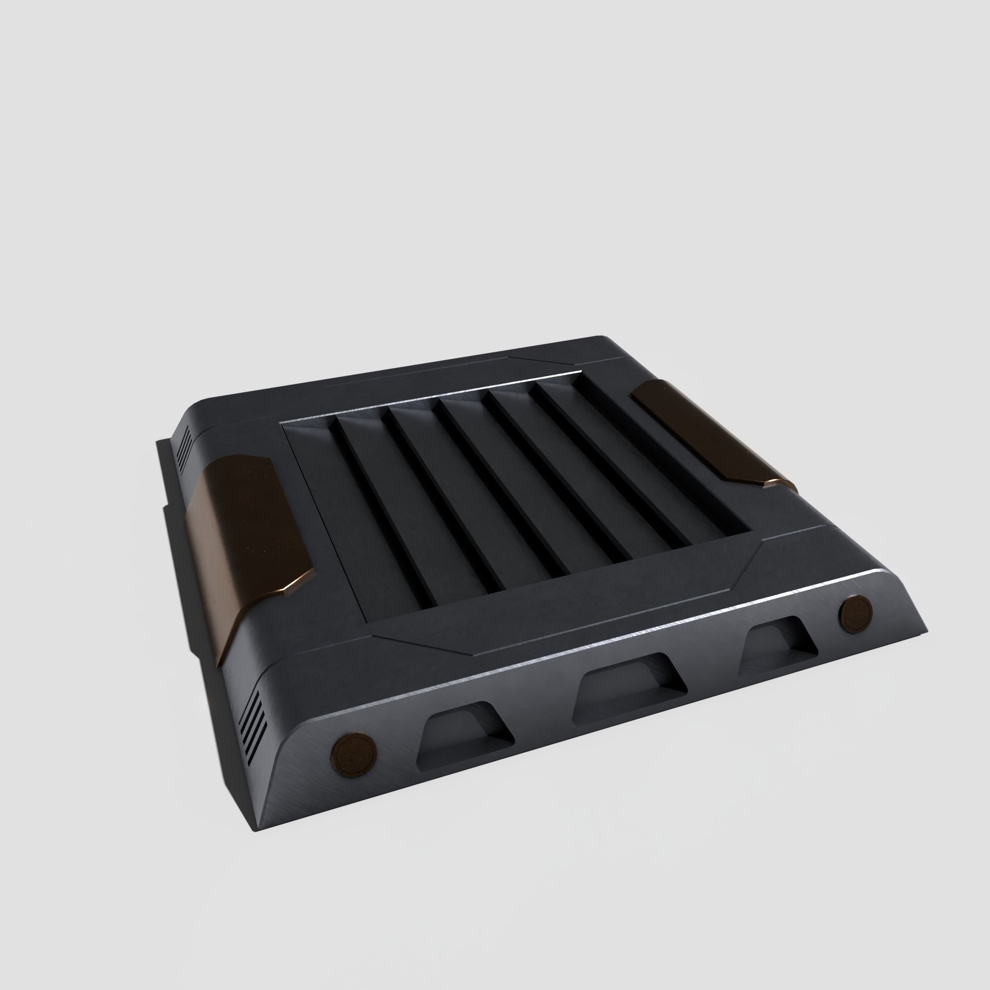 Sci Fi Vents 3D model_8