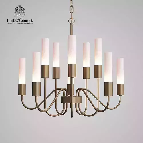 Loft Tube Chandelier 10