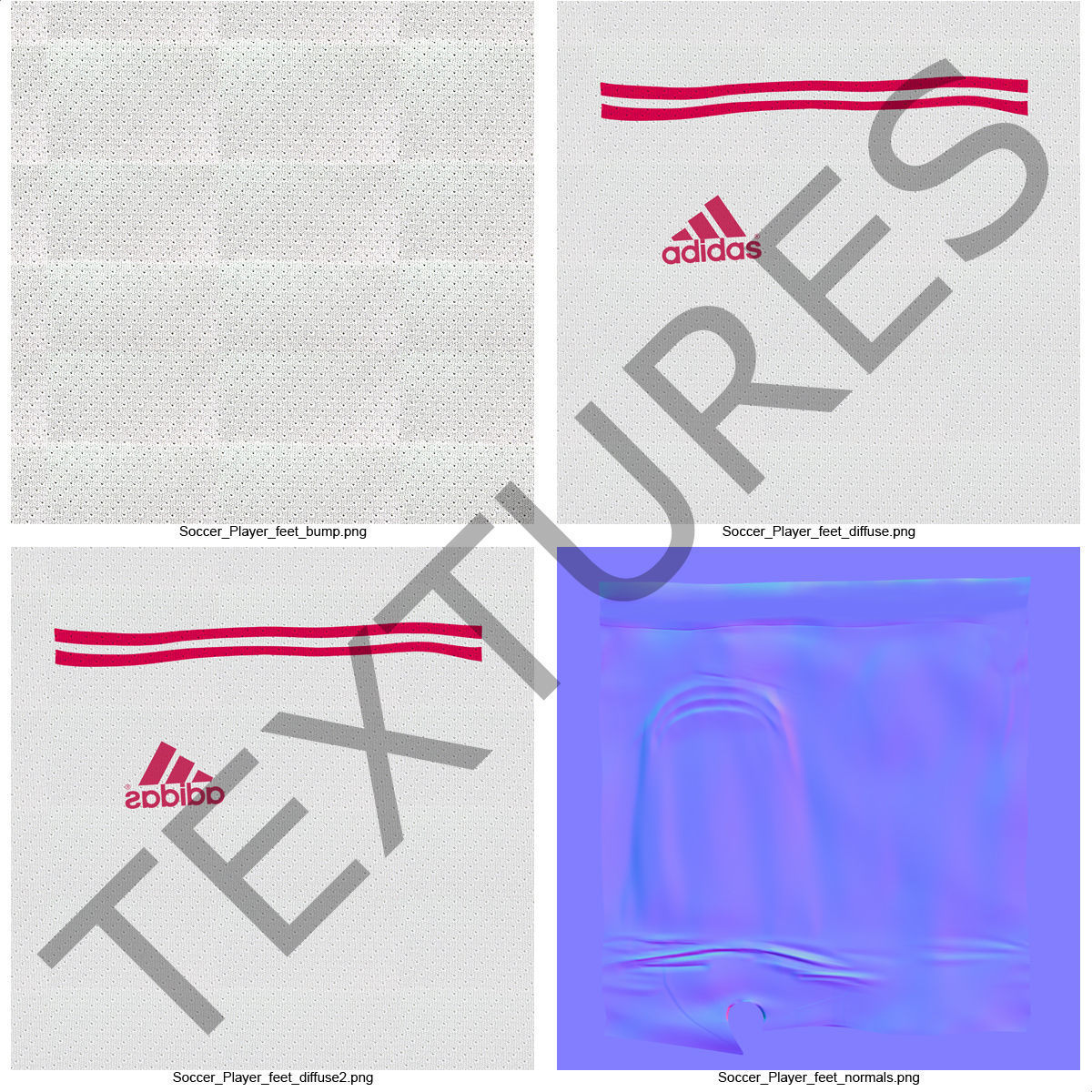 Soccer Player Milan 3D model_29