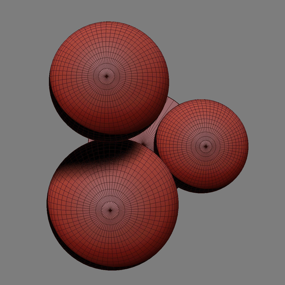 Copper Light Black Pendant 3 3D model_8