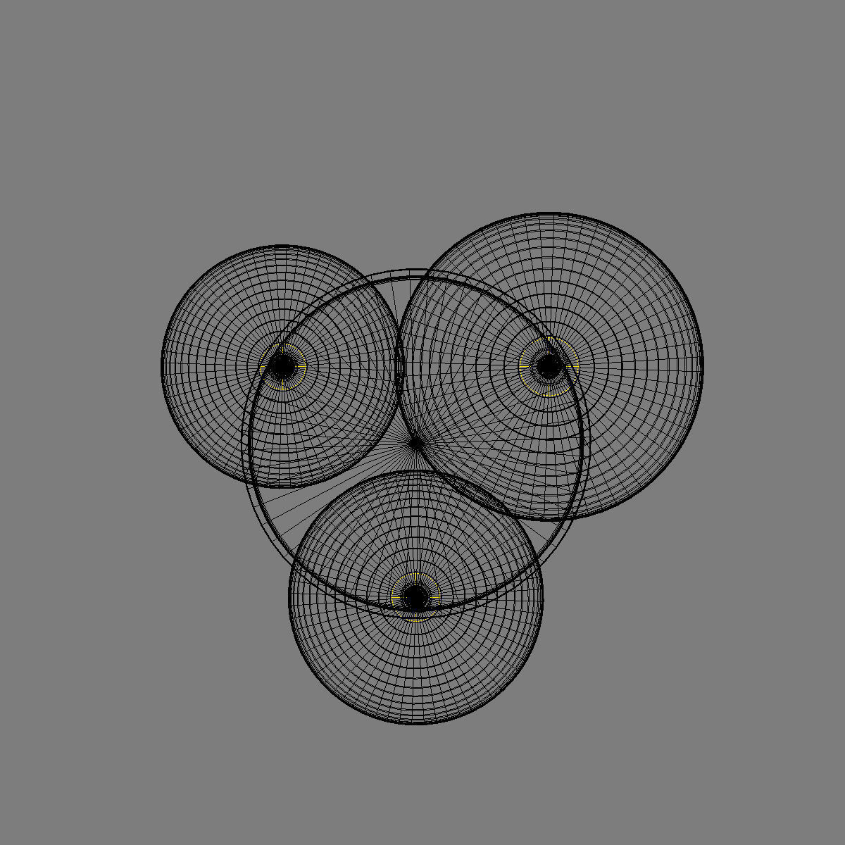 Copper Light Black Pendant 3 3D model_7