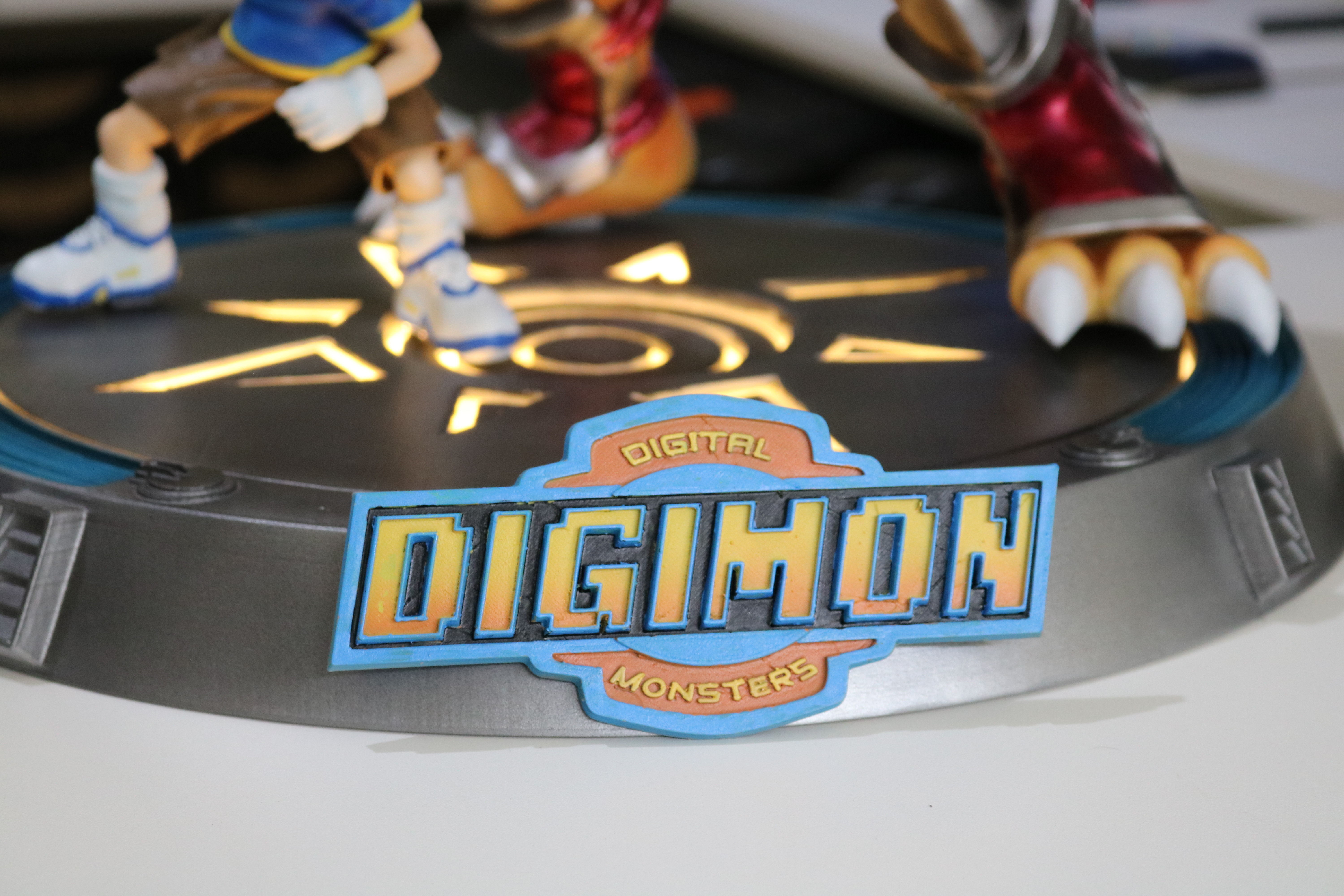 Digimon Tai and Wargreymon 3D print model_4