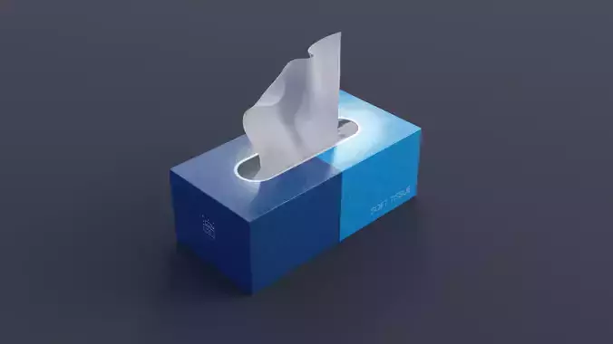 Tissue Box 3D model
