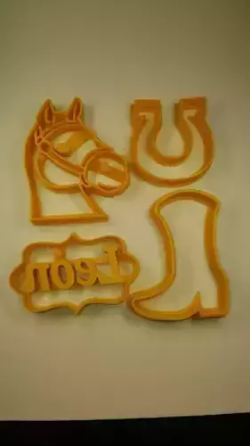 3 cutter country Horse boot Horseshoe cortante caballo bota