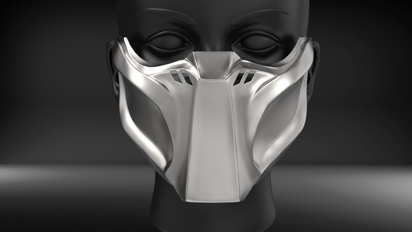 Predator Mask Fan Art 3D print model_1