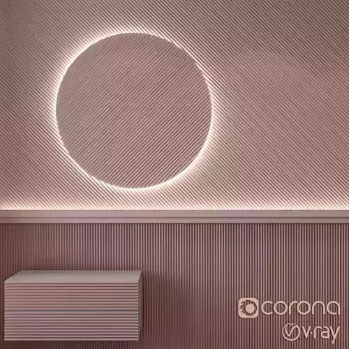 Orac Decor Zigzag Low-poly 3D model