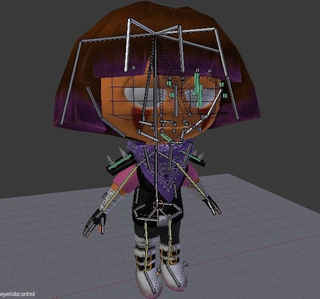 Apocalypse Dora Low-poly 3D model_5