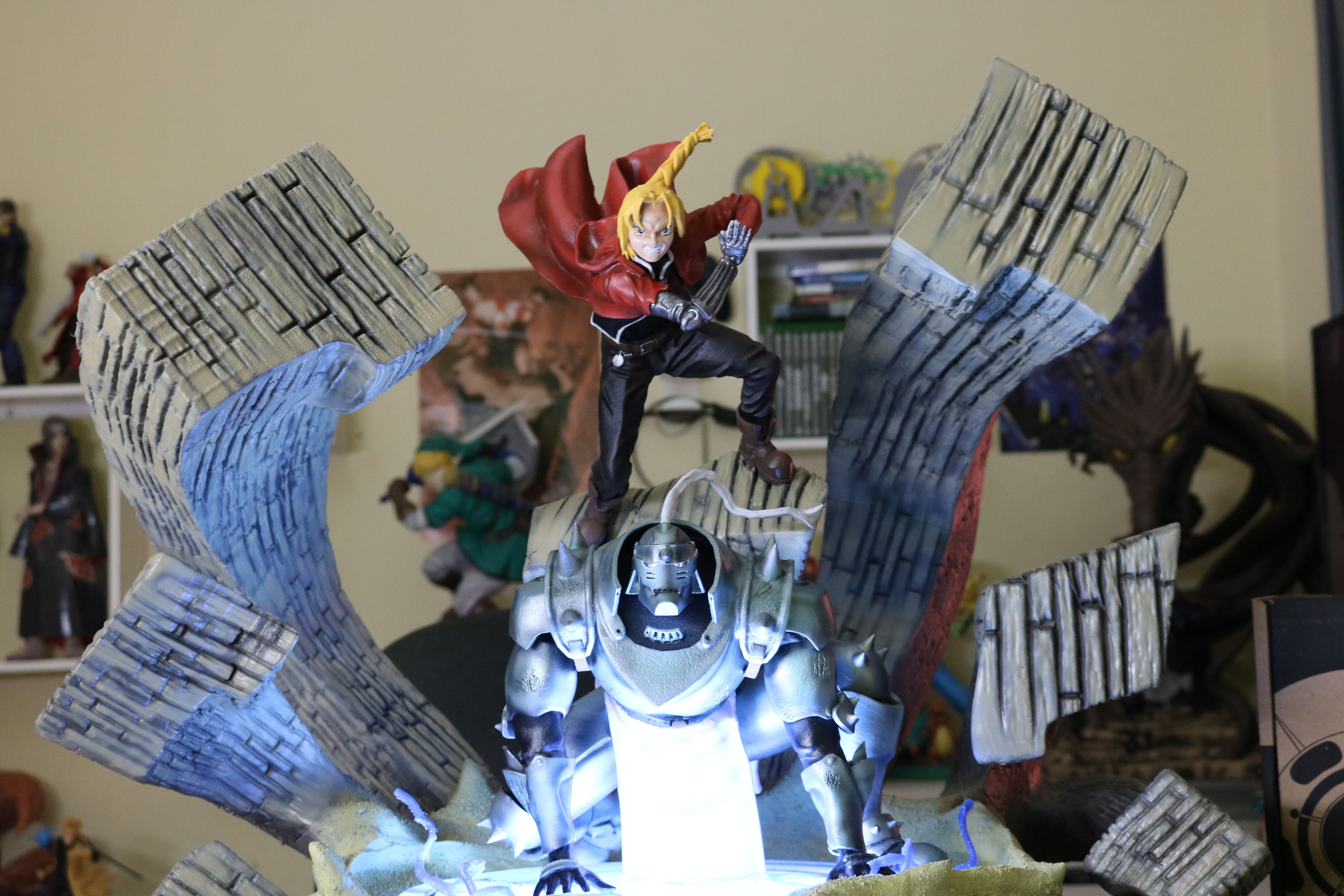 Fullmetal Alchemist - Edward e Alphonse Elrik 3D print model_2