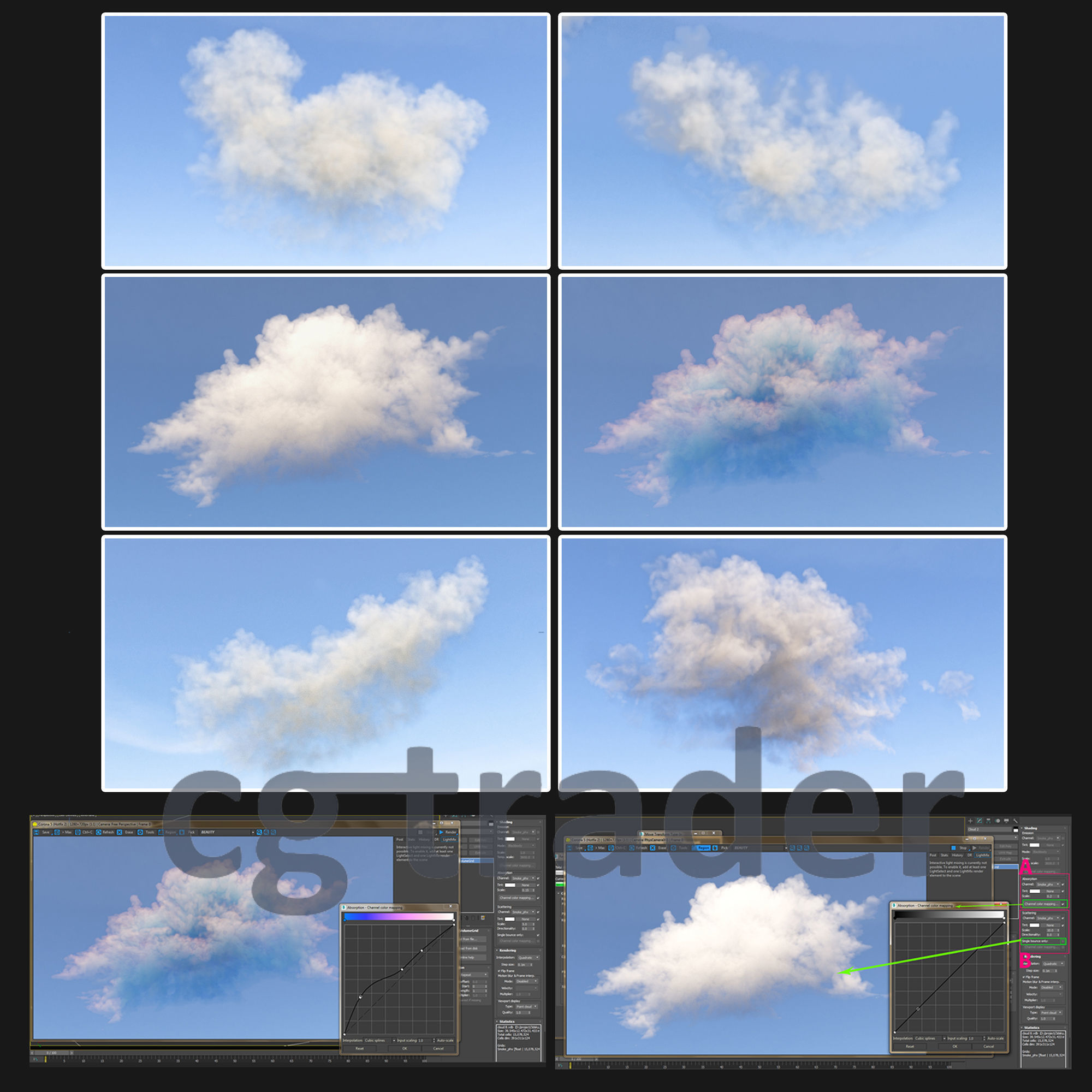 clouds - 3D Volumetric cloud 3D model_1