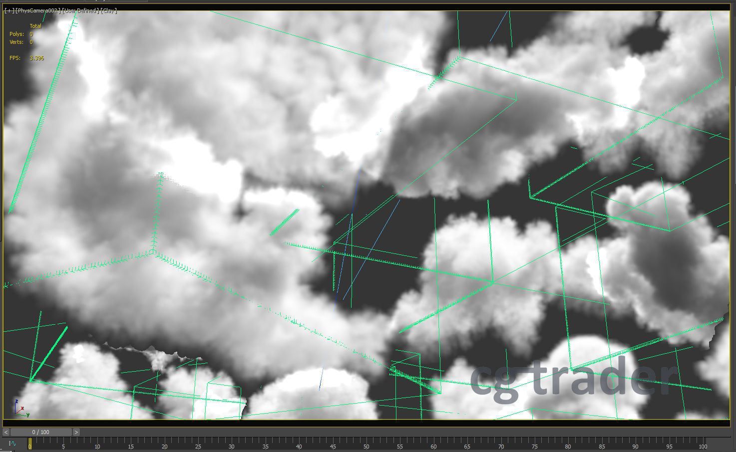 clouds - 3D Volumetric cloud 3D model_8