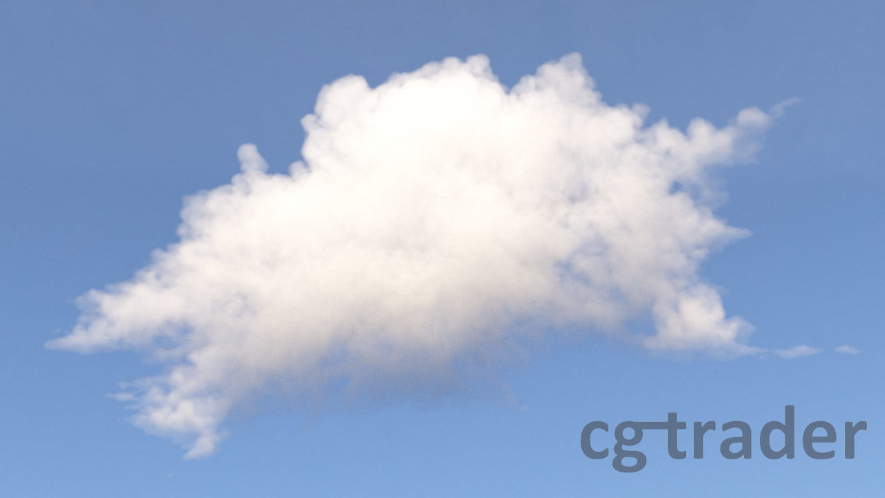 clouds - 3D Volumetric cloud 3D model_9