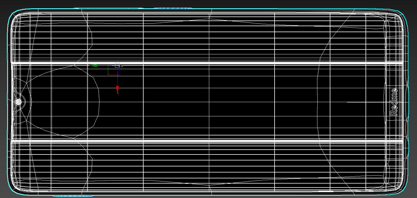 Redmi Note 8T Moonlight White 3D model_4