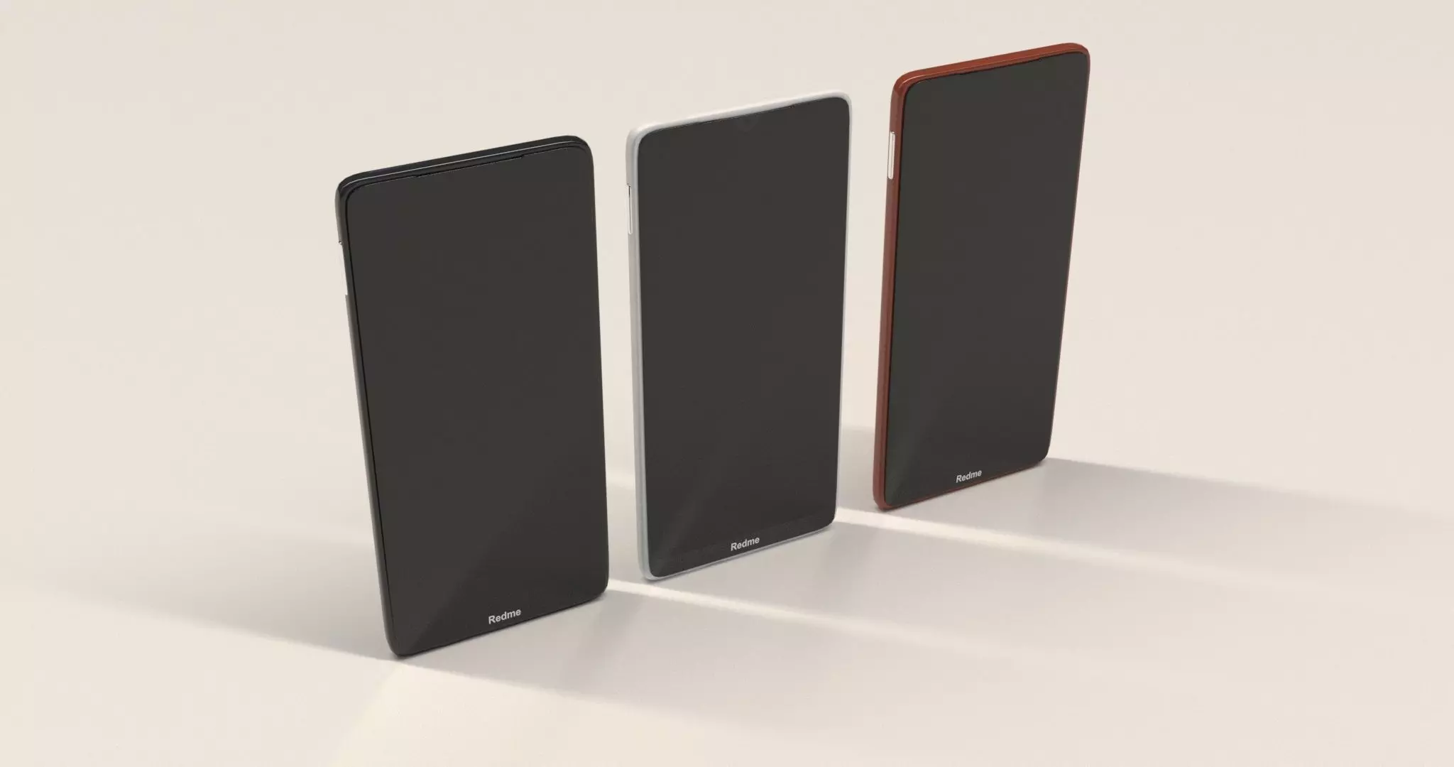 Redmi Note 8T Moonlight White 3D model_0