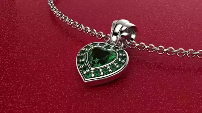Lovelly Heart  Pendant