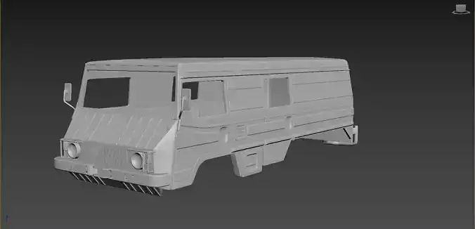 Pinzgauer 712K 6X6 Body For Print