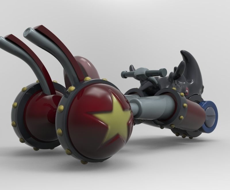 Franky Black Rhino Fr-u 4 3D print model_4