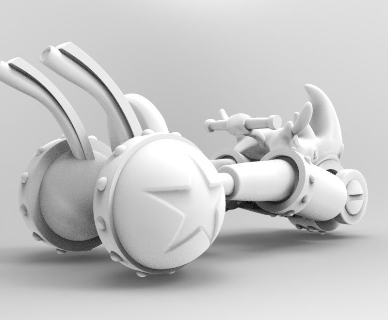 Franky Black Rhino Fr-u 4 3D print model_5