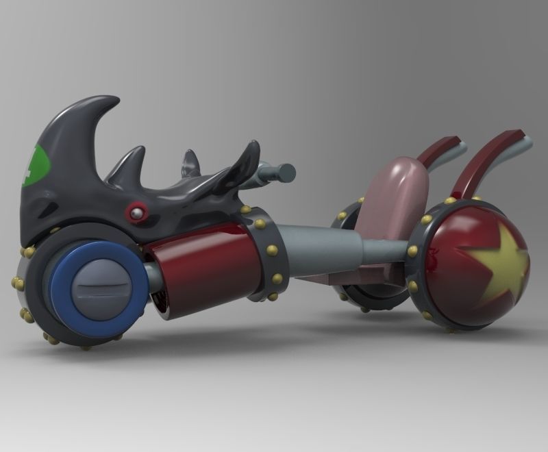 Franky Black Rhino Fr-u 4 3D print model_2