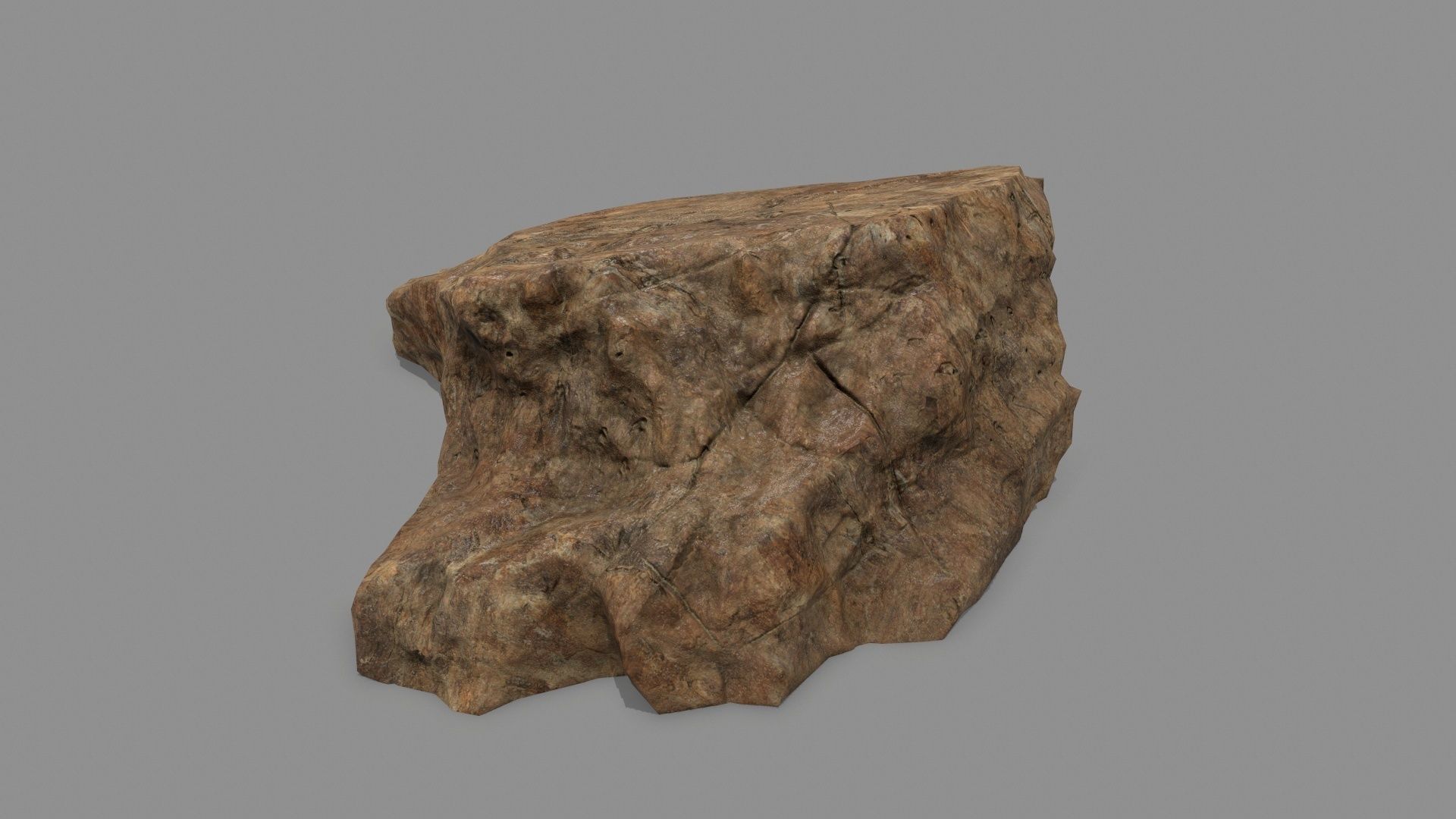 desert rock set 1 Low-poly 3D model_13