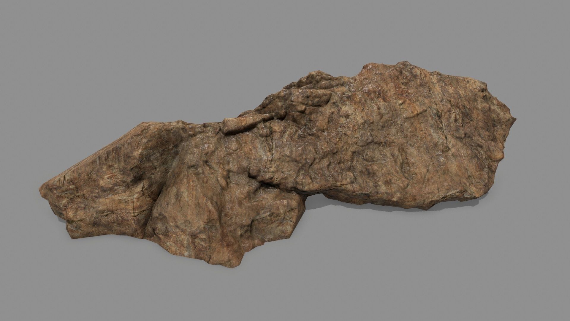 desert rock set 1 Low-poly 3D model_8