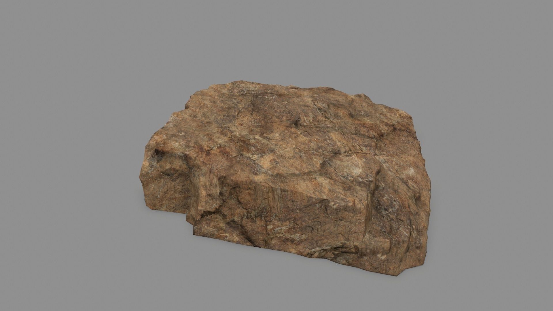 desert rock set 1 Low-poly 3D model_21