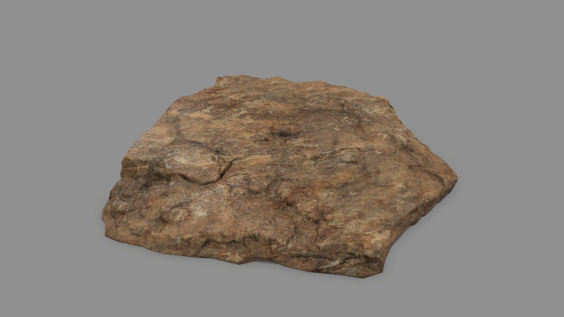 desert rock set 1 Low-poly 3D model_20