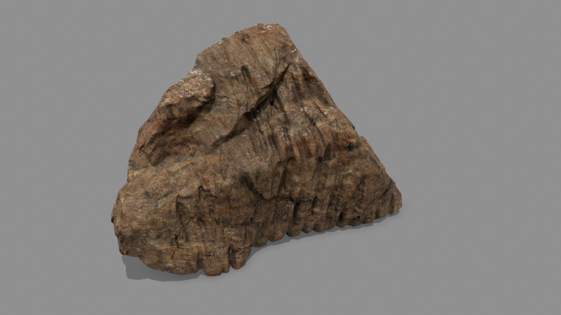 desert rock set 1 Low-poly 3D model_15