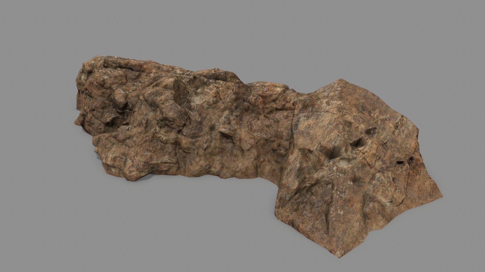 desert rock set 1 Low-poly 3D model_9