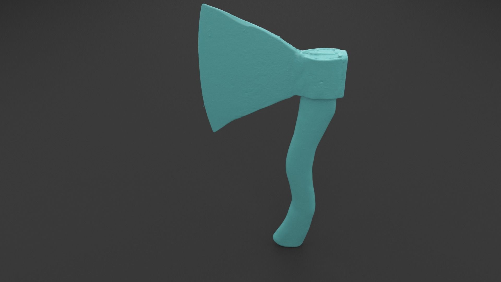 Scanned Old Soviet Large AXE 3D Print Model