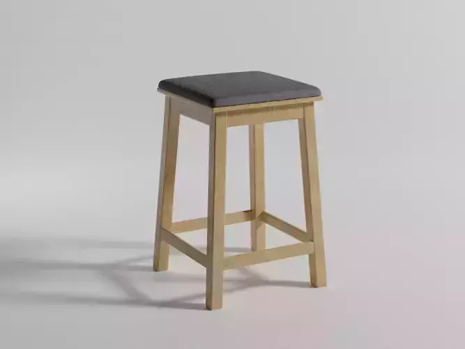 Simple Armless Chair Stool