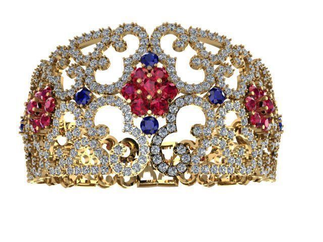 Large bangle 3D print model_1