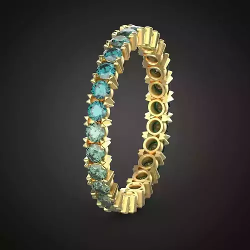 Eternity ring model ring sizes 3D print model