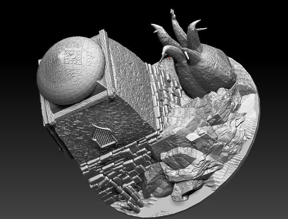 Oasis Tower 3D print model_3