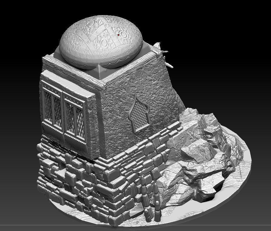 Oasis Tower 3D print model_2