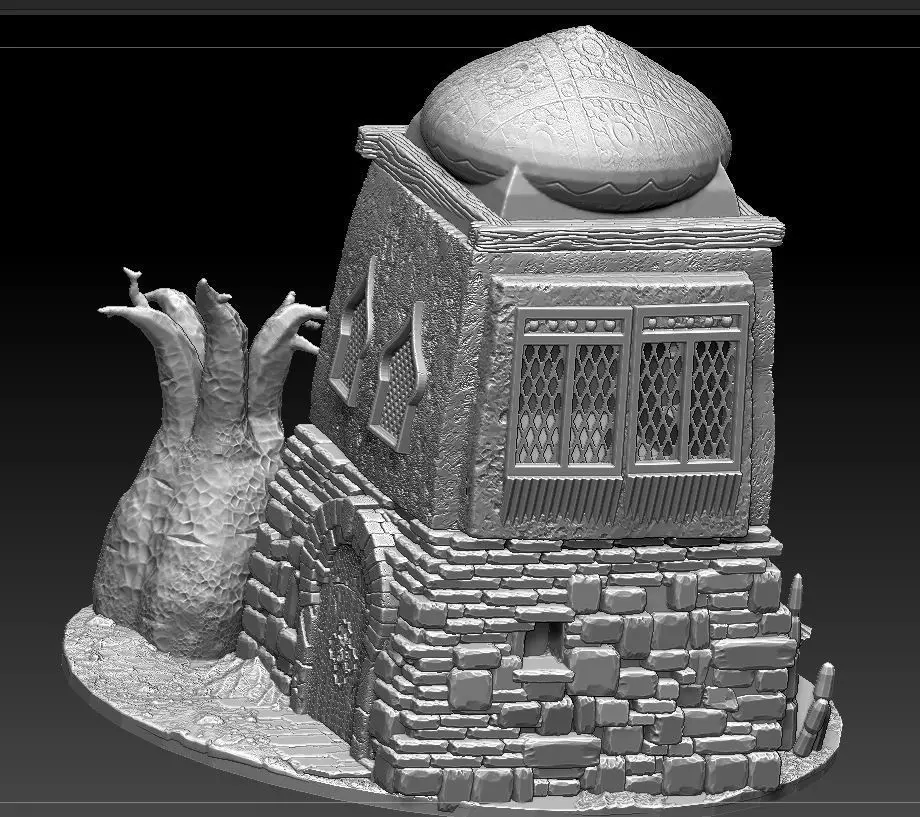 Oasis Tower 3D print model_0
