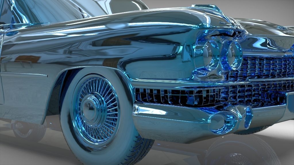 Cadillac Hearse Space Wagon Victoria SS 1959 3D model_35