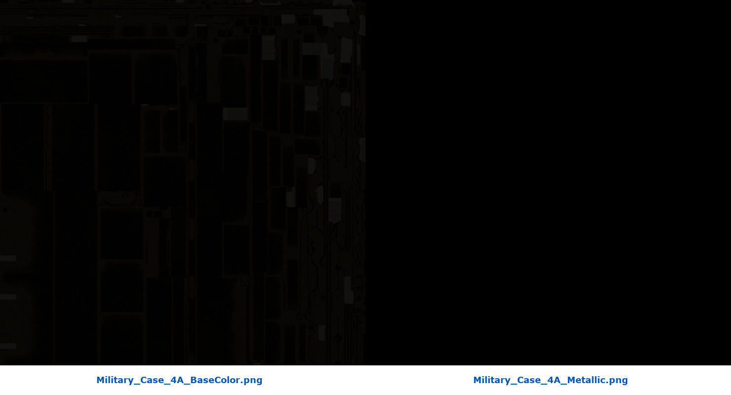 Military Case 4A Low-poly 3D model_8